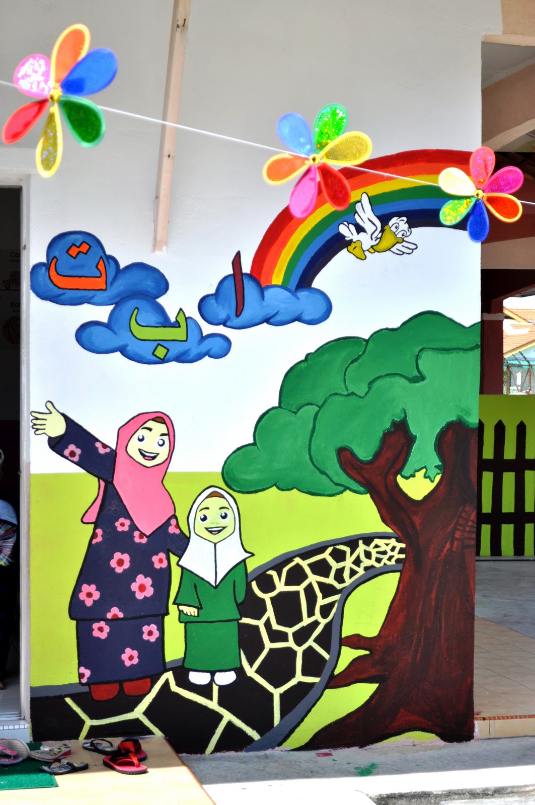 Kindergarten Lukisan Mural Dinding Tadika Cikimm Com